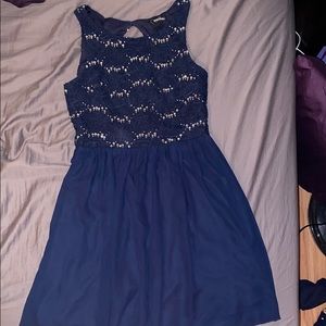 Navy dress